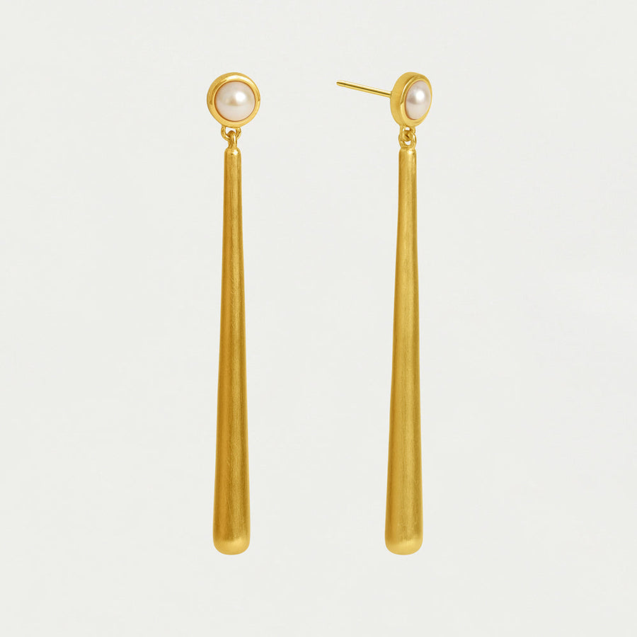 Catalina Long Drop Earrings