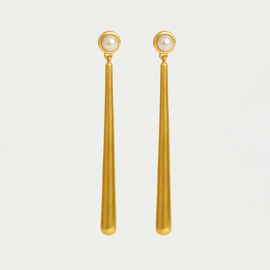 Catalina Long Drop Earrings