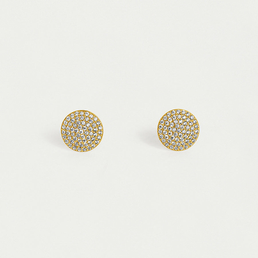 Petit Pavé Cluster Studs