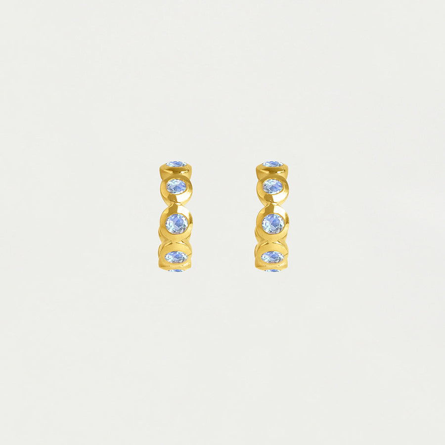 Eternity Huggie Hoops