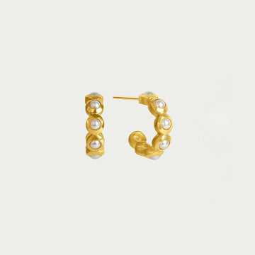 Eternity Huggie Hoops