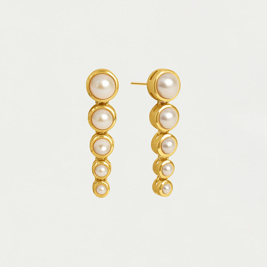 Cascade Statement Drop Earrings