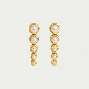 Cascade Statement Drop Earrings