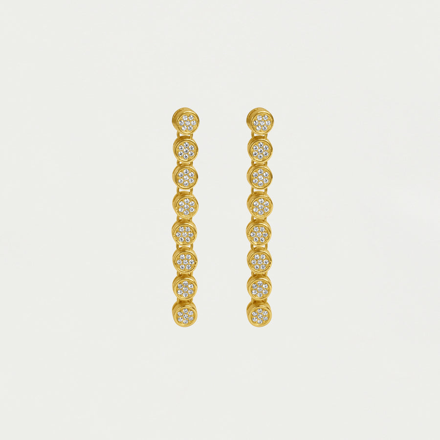 Mirabeau Pavé Drop Earrings