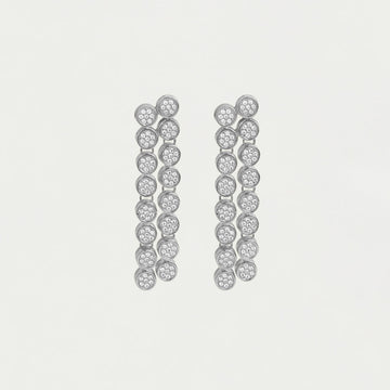 Mirabeau Pavé Statement Drop Earrings