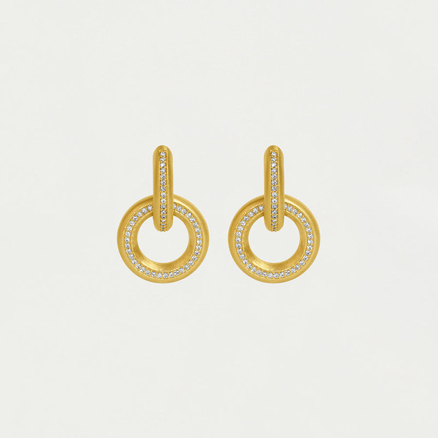 Colette Pavé Drop Earrings