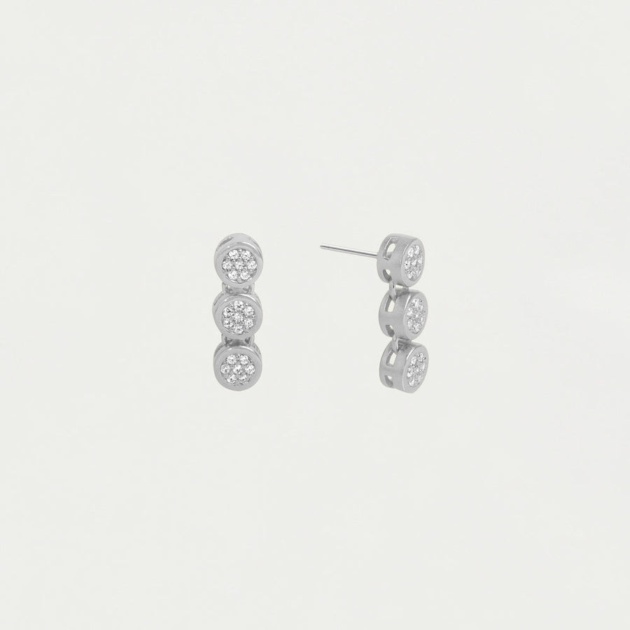 Mirabeau Pavé Droplet Earrings