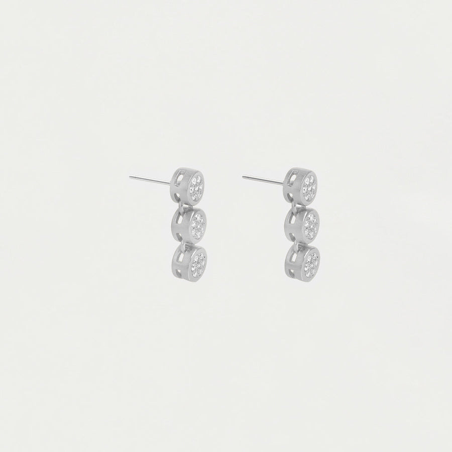 Mirabeau Pavé Droplet Earrings