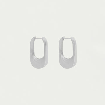 Crosby Hinged Huggie Hoops