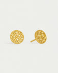 Weave Disc Studs