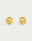 Weave Disc Studs