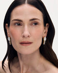 Mercer Gemstone Statement Drop Earrings