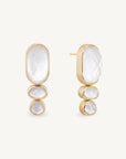 Mercer Gemstone Statement Drop Earrings
