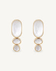 Mercer Gemstone Statement Drop Earrings
