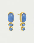 Mercer Gemstone Statement Drop Earrings