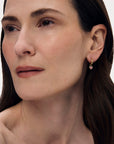 Chérie Heart Huggie Hoops