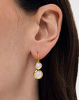 Tulum Double Droplet Earrings