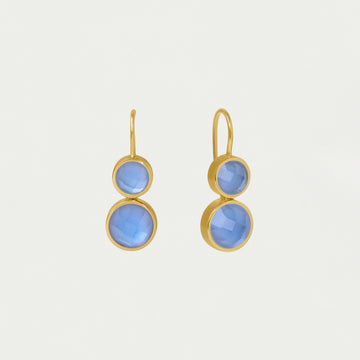 Tulum Double Droplet Earrings