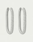 Juliette Pavé Hinged Hoop