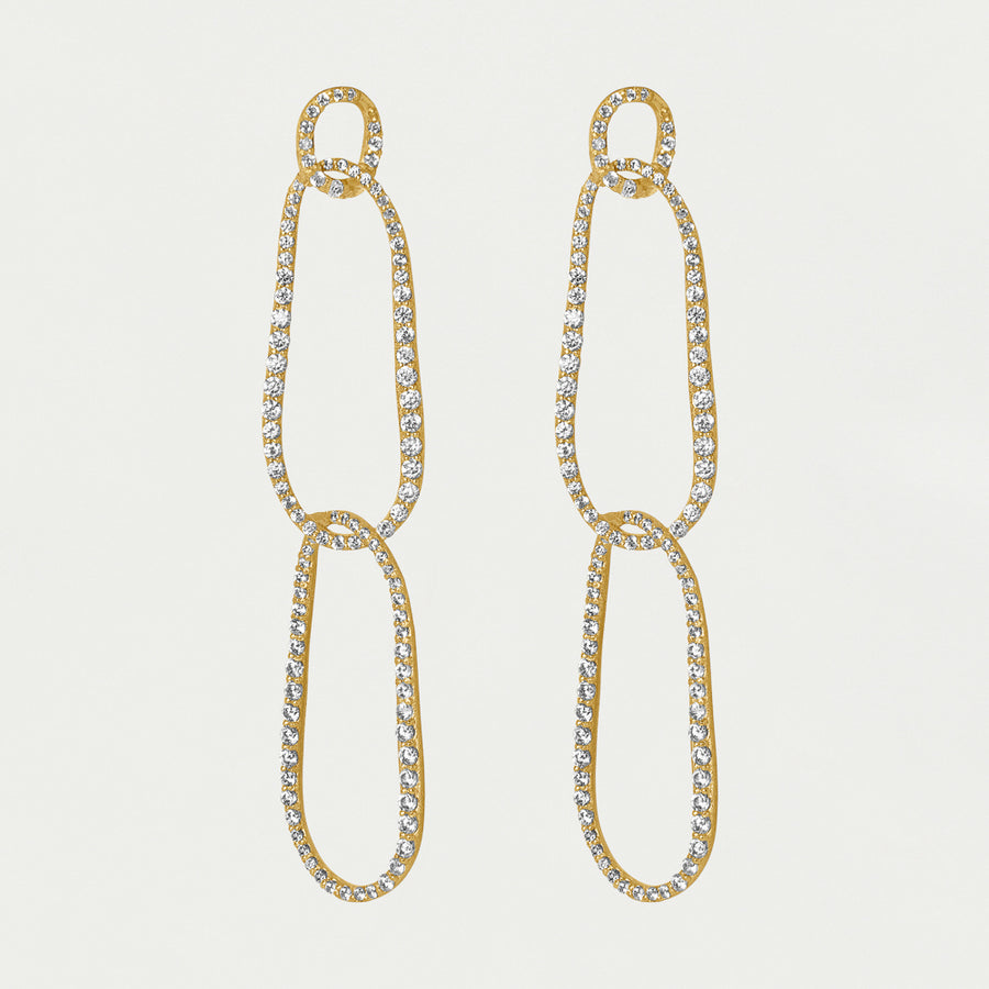 Camille Statement Drop Earrings