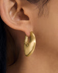 Serra Hinged Hoops