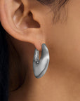 Serra Hinged Hoops