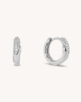 Charlotte Huggie Hoops