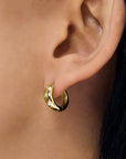 Huggie Earrings Set
