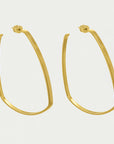 Large Square Hoops
