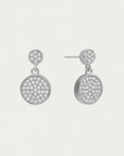 Petit Pavé Droplet Earrings