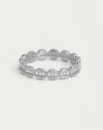 Petit Pavé Stacking Ring