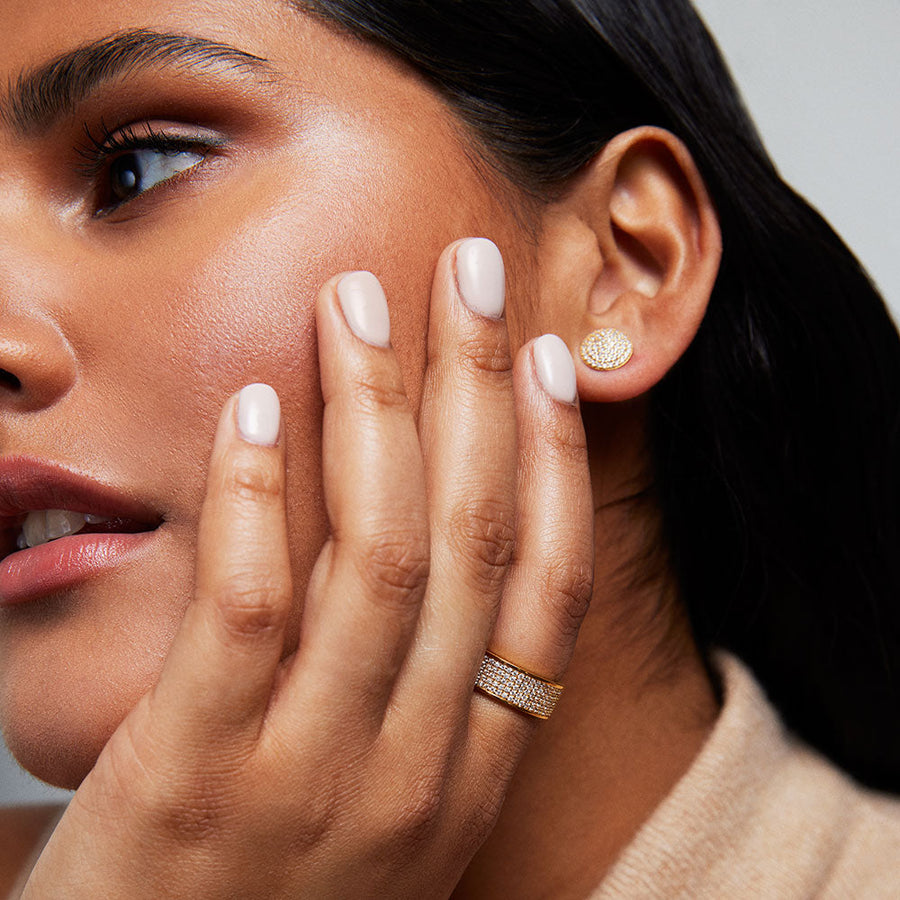 Petit Pavé Thick Stacking Ring | Dean Davidson Jewelry – DeanDavidson.com