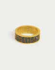 Petit Pavé Thick Stacking Ring