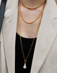 Florence Long Pendant Necklace