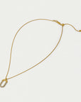 Solene Pavé Pendant Necklace