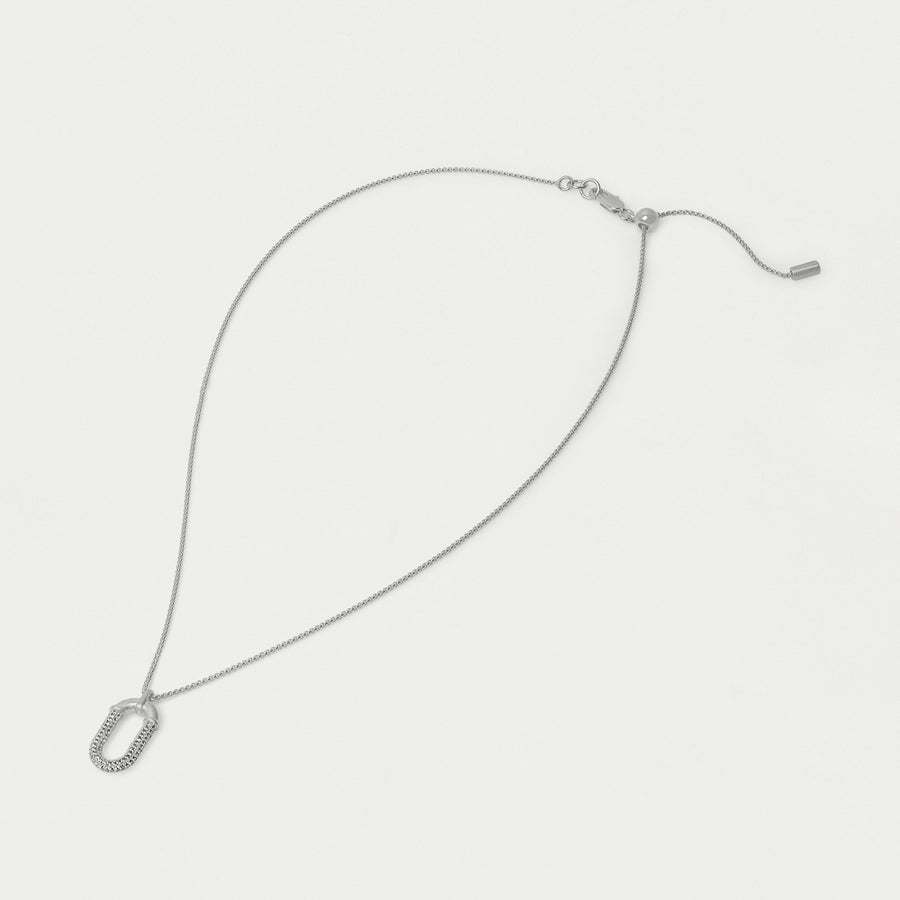 Solene Pavé Pendant Necklace