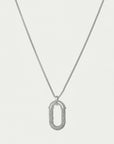 Solene Pavé Pendant Necklace