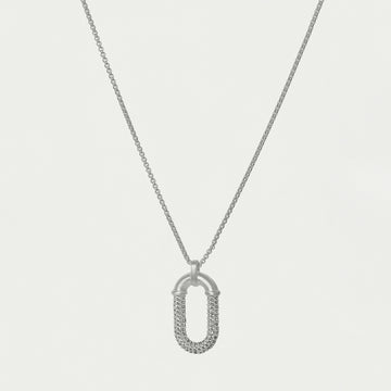 Solene Pavé Pendant Necklace