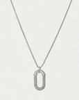 Solene Pavé Pendant Necklace