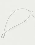 Solene Pavé Long Pendant Necklace