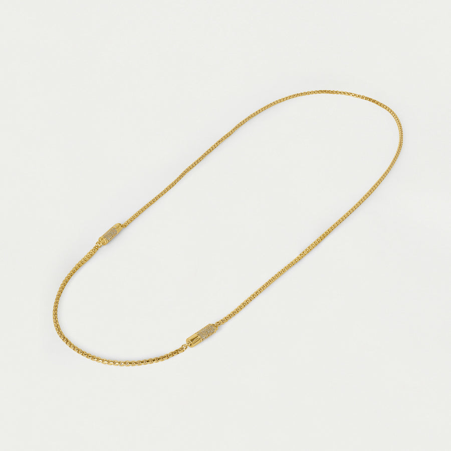 Juliette Pavé Station Necklace