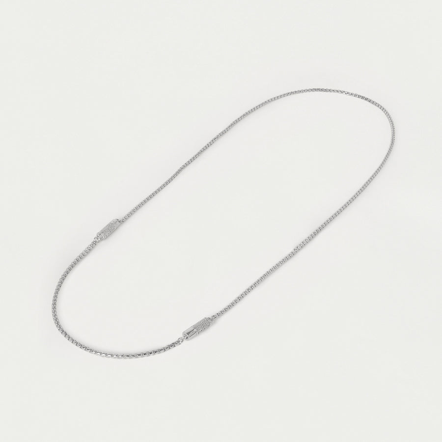 Juliette Pavé Station Necklace