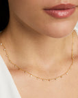 Orsay Pavé Station Necklace