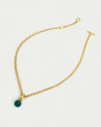 Manhattan Gemstone Pendant Necklace