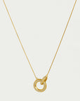 Colette Pavé Hoop Pendant