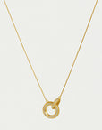 Colette Pavé Hoop Pendant