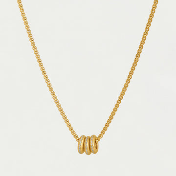 Dauphine Pavé Pendant Necklace