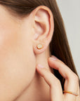 14K Gold Signature Diamond Studs