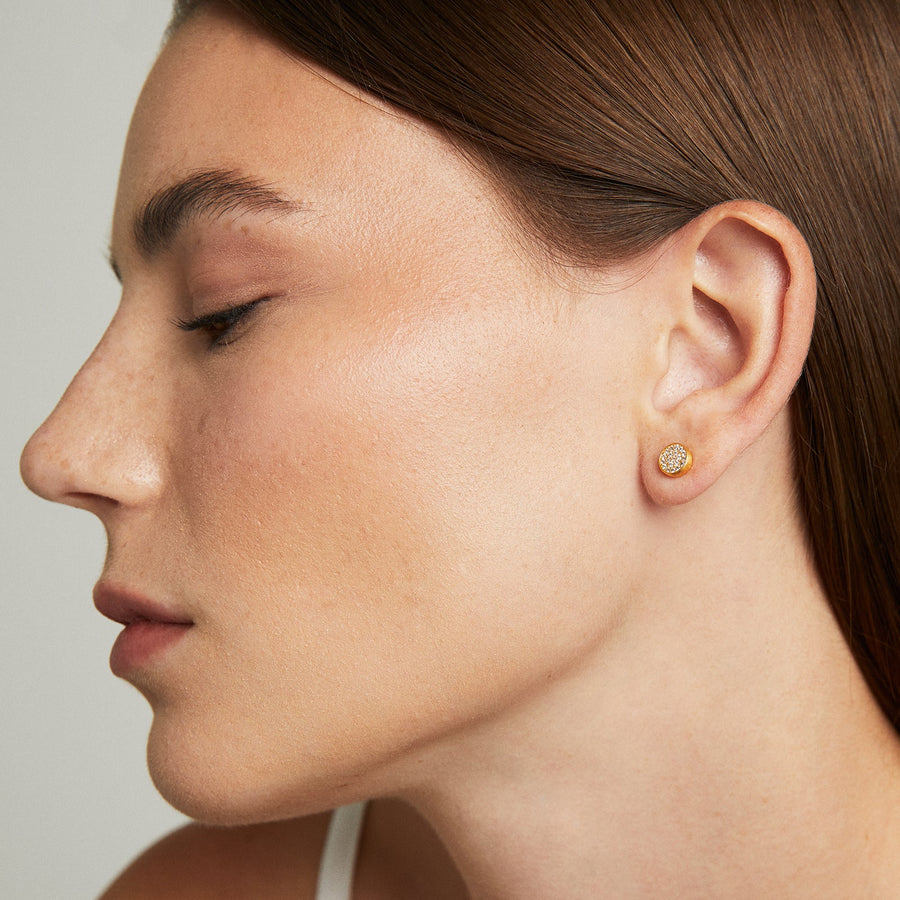 Signature Pavé Knockout Studs