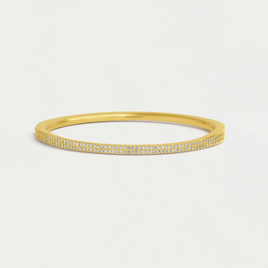 Signature Pave Hinge Bangle